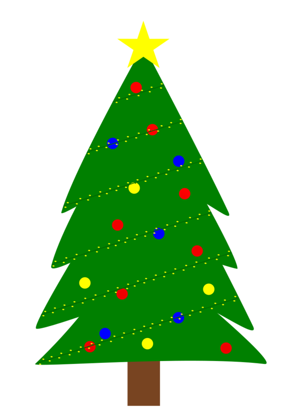 Transparent Christmas Christmas Tree Christmas Lights Fir Pine Family for Christmas