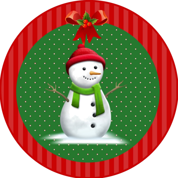 Transparent Santa Claus Christmas Christmas Card Snowman Christmas Ornament for Christmas