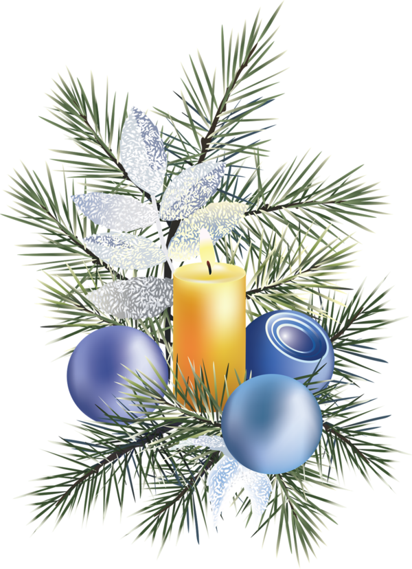 Transparent Picture Frames Calendar Candle Fir Pine Family for Christmas