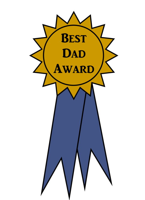 Transparent Father Award Fathers Day Angle Area for Fathers Day