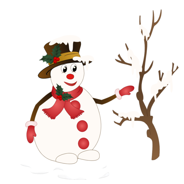 Transparent Christmas Snowman Drawing Christmas Ornament for Christmas