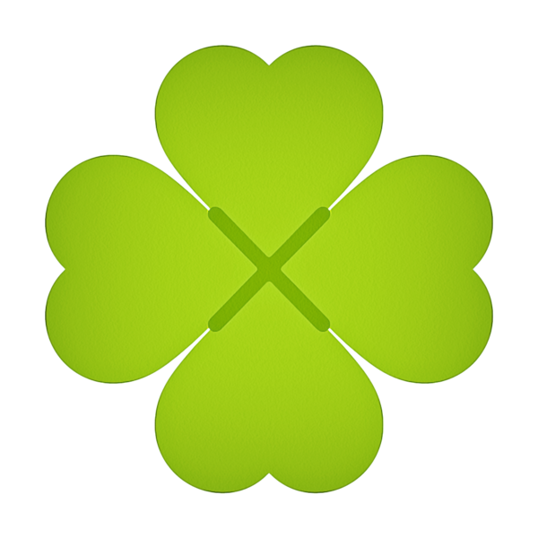 Transparent Fourleaf Clover Clover Family Fun Run Green Leaf for St Patricks Day