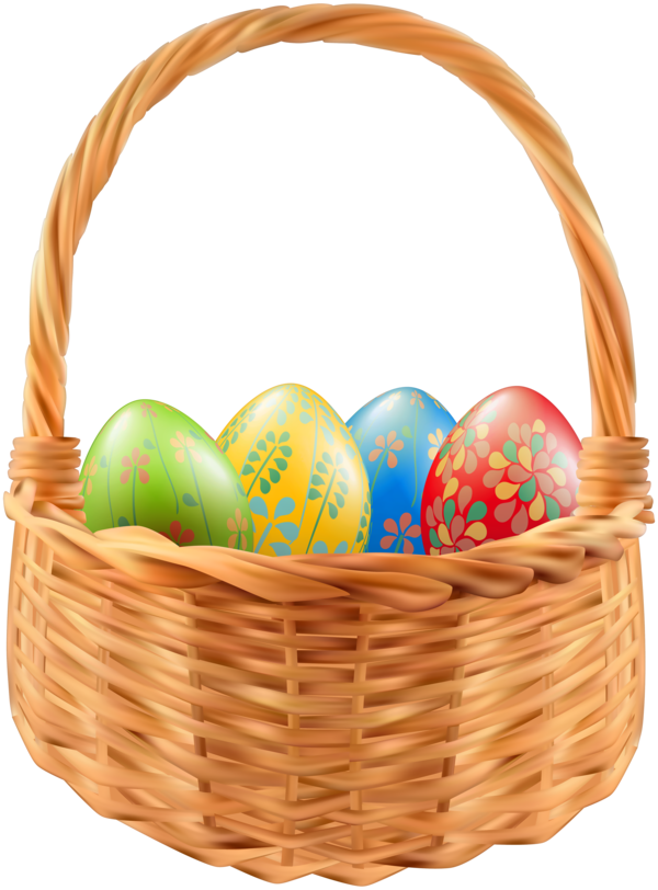 Transparent Easter Egg Easter Easter Basket Basket for Easter