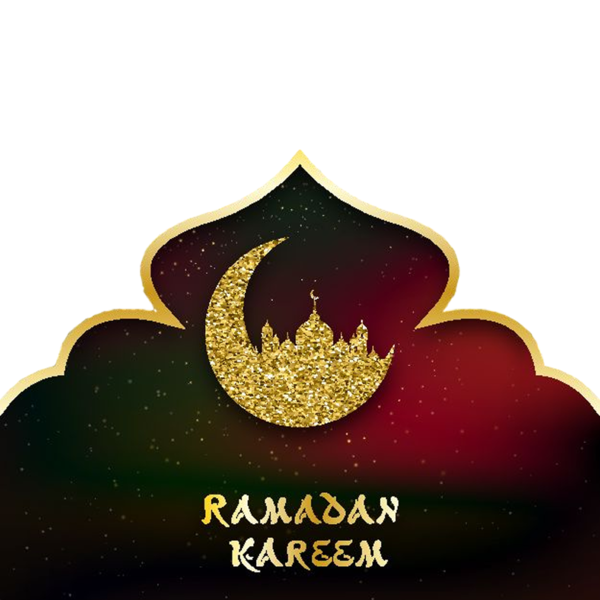 Transparent Mosque Ramadan Islamic Architecture Logo Crown for Ramadan
