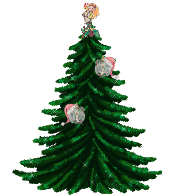 Transparent Christmas Tree Fir Garland Christmas Decoration for Christmas