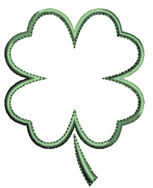 Transparent Fourleaf Clover Shamrock Clover Green Leaf for St Patricks Day