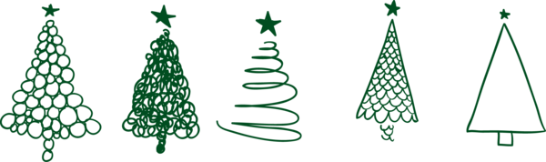 Transparent Drawing Christmas Christmas Tree Fir Pine Family for Christmas