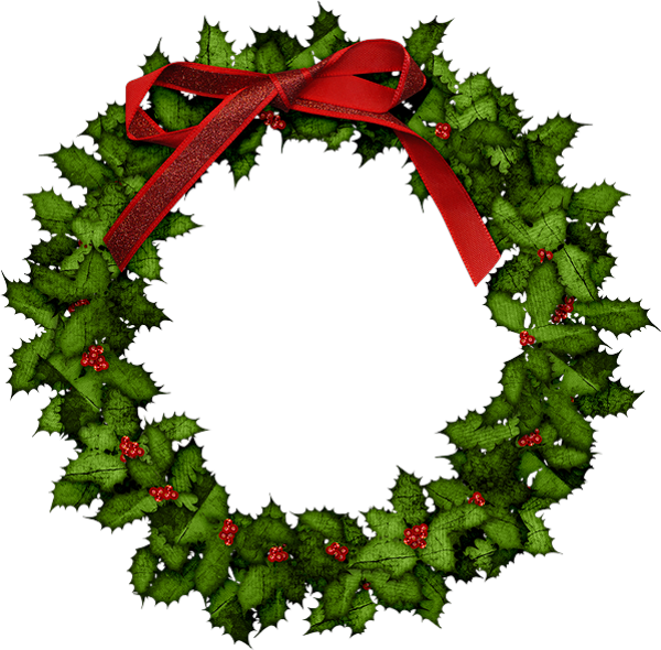 Transparent Christmas Wreath Christmas Decoration for Christmas