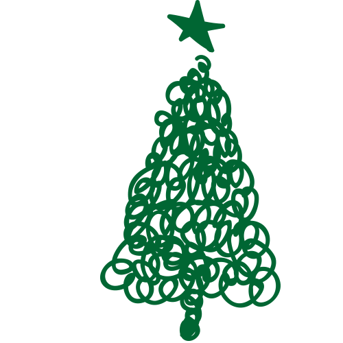 Transparent Christmas Tree Pizza Sprint Christmas Pine Family Christmas Decoration for Christmas