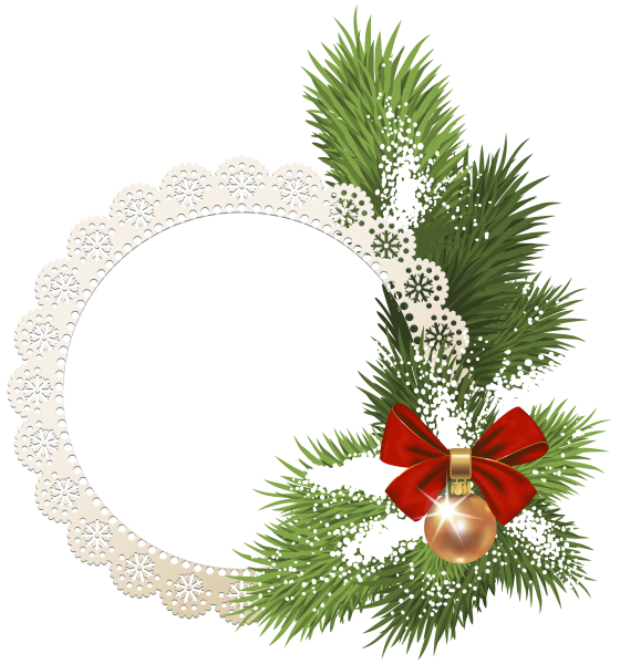 Transparent Christmas Christmas Ornament Christmas Card Fir Pine Family for Christmas