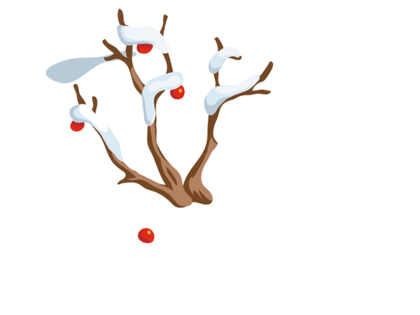 Transparent Christmas Snowman Christmas Card Deer Tree for Christmas