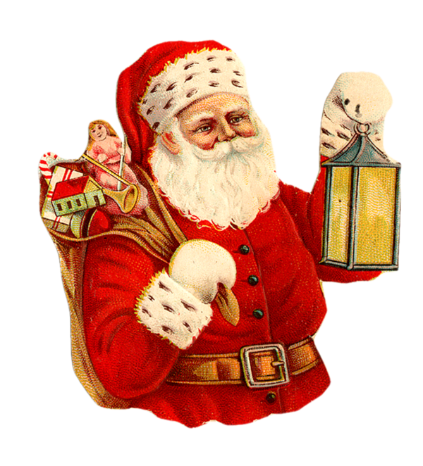 Transparent Santa Claus Christmas Christmas Ornament for Christmas