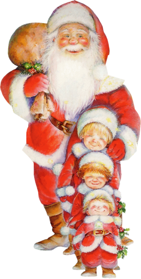 Transparent Santa Claus Animation Christmas Christmas Ornament Christmas Decoration for Christmas