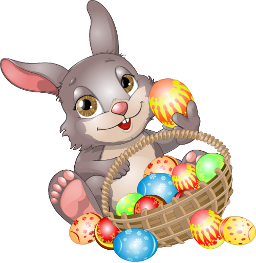 Transparent Easter Bunny Easter Easter Egg Toy for Easter