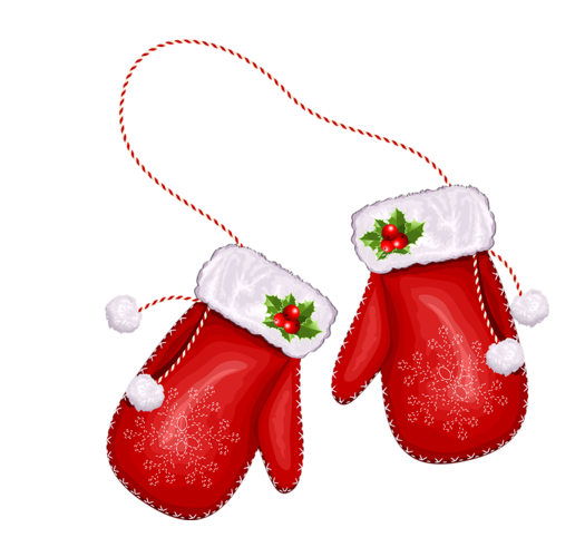 Transparent Christmas Glove Santa Claus Christmas Ornament Boxing Glove for Christmas