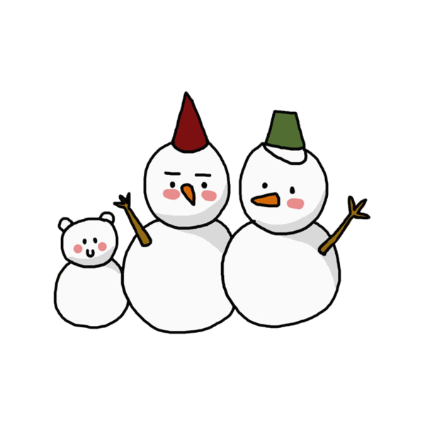 Transparent Snowman Bird Christmas for Christmas