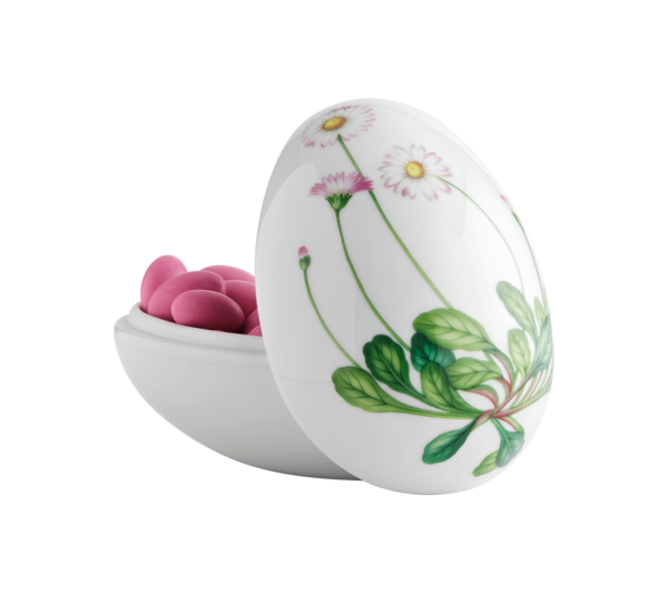 Transparent Royal Copenhagen Flora Danica Porcelain Tableware for Easter