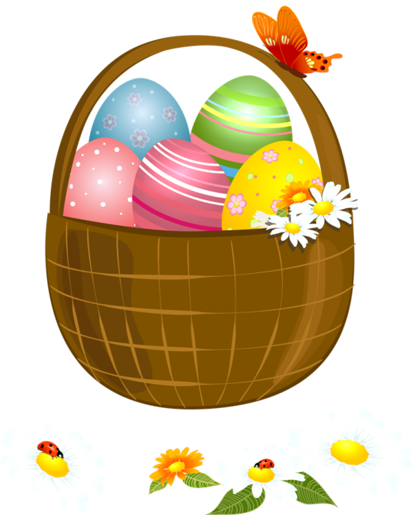 Transparent Easter Easter Basket Lent Easter Clip Art Easter Egg for Easter