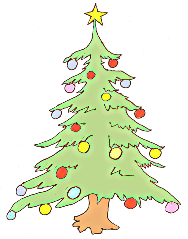 Transparent Christmas Tree Colorado Spruce Christmas Decoration for Christmas