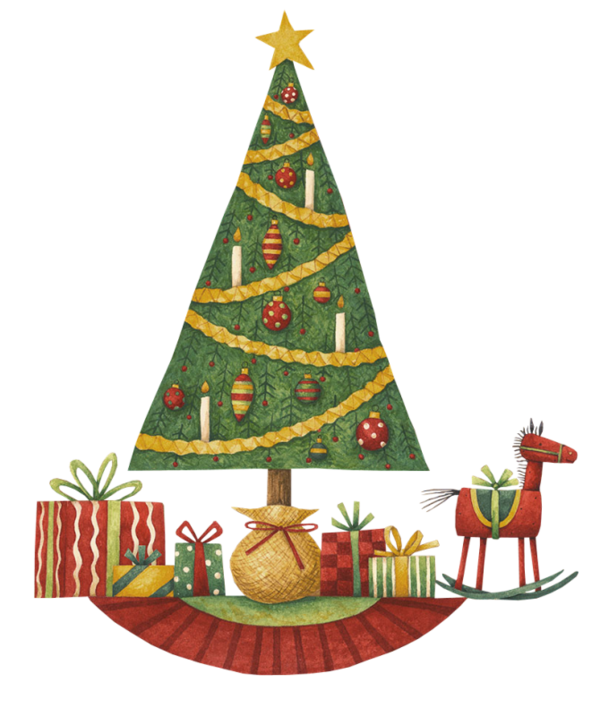 Transparent Christmas Tree Santa Claus Christmas Ornament Christmas Decoration for Christmas