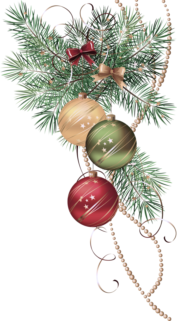 Transparent Christmas Ornament Christmas Tree Oregon Pine for Christmas