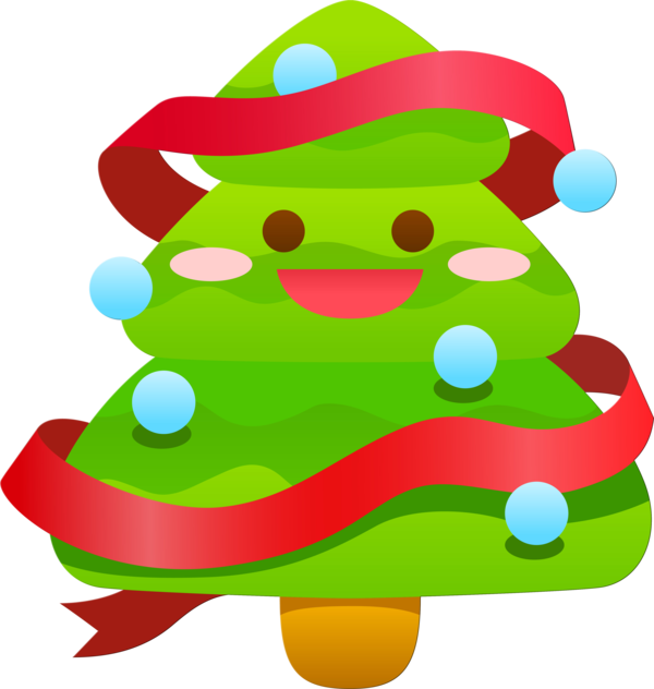 Transparent Christmas Christmas Tree Cartoon Christmas Decoration Party Hat for Christmas