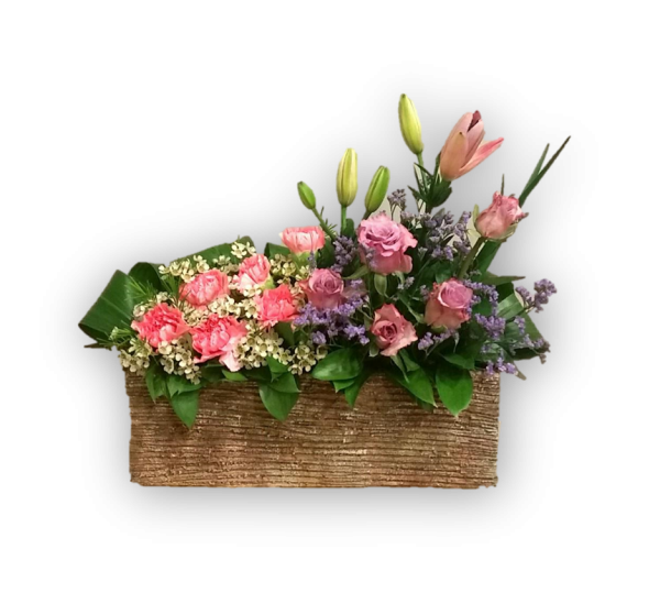 Transparent Floral Design Cut Flowers Flower Bouquet Flower Pink for Valentines Day