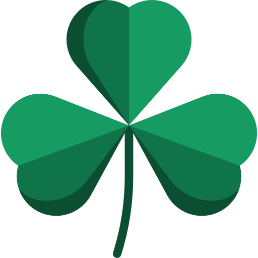 Transparent Ireland Bitcoin Gold Bitcoin Green Leaf for St Patricks Day
