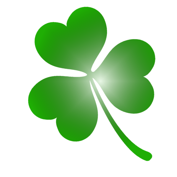 Transparent Clover Symbol Saint Patrick S Day Leaf Petal for St Patricks Day