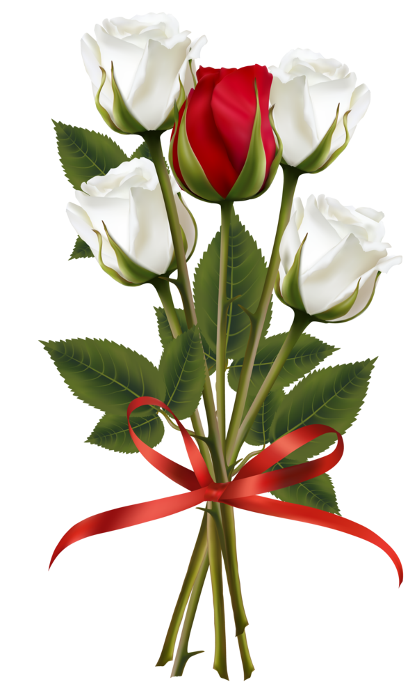 Transparent Wedding Cake Rose Flower Bouquet Petal Plant for Valentines Day