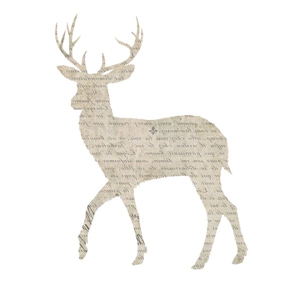 Transparent Tshirt Shirt Reindeer Deer for Christmas
