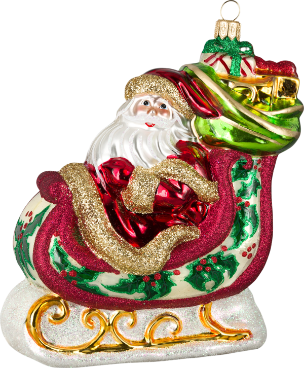 Transparent Ded Moroz Christmas Ornament Christmas Decoration for Christmas