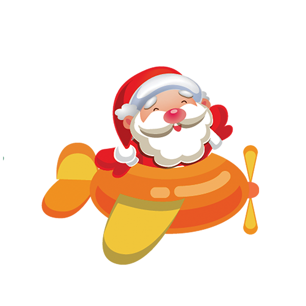 Transparent Santa Claus Loan Christmas Day Cartoon for Christmas