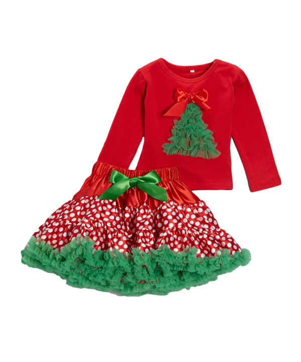 Transparent Christmas Ornament Tutu Christmas Dress for Christmas