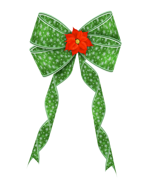 Transparent Christmas Ornament Ribbon Christmas Green for Christmas