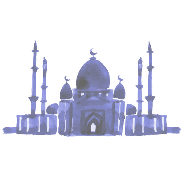 Transparent Quran Ramadan Al Baqara Purple Design for Ramadan