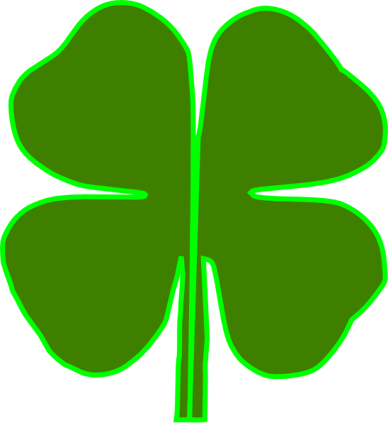 Transparent Saint Patrick S Day Shamrock Fourleaf Clover Butterfly Plant for St Patricks Day