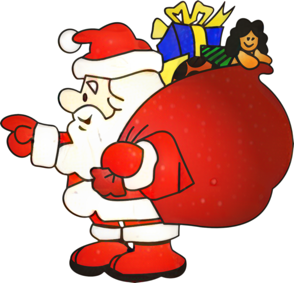 Transparent Santa Claus Christmas Day Christmas Music Cartoon for Christmas