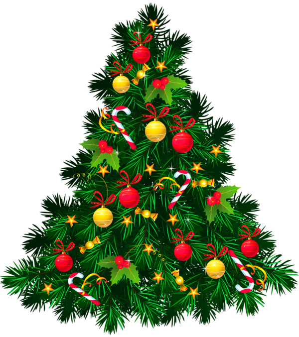 Transparent Christmas Christmas Tree Christmas Ornament Evergreen Fir for Christmas