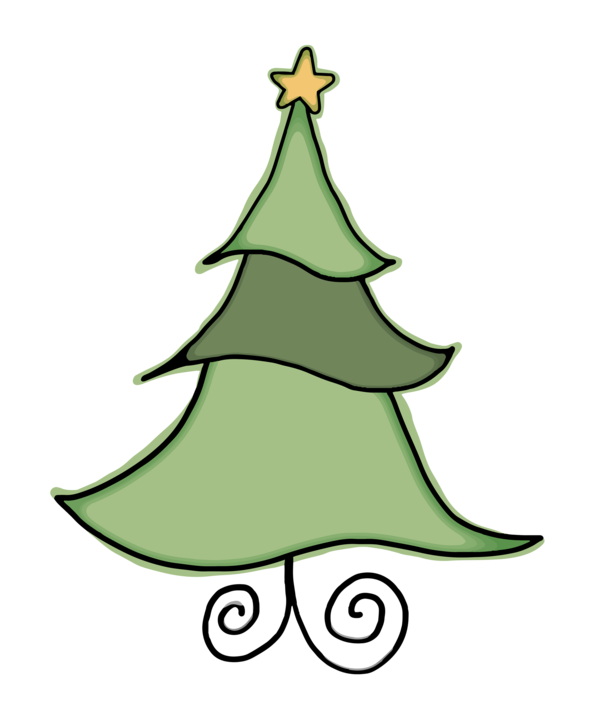 Transparent Christmas Tree Pine Tree for Christmas