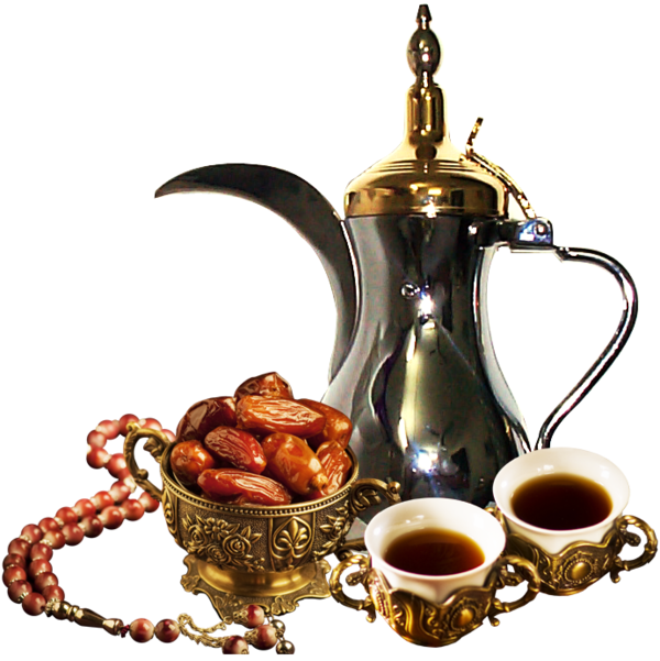 Transparent Breakfast Khobar Cafe Kettle Cup for Ramadan