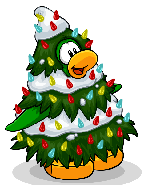 Transparent Penguin Club Penguin Christmas Day Christmas Tree Christmas for Christmas