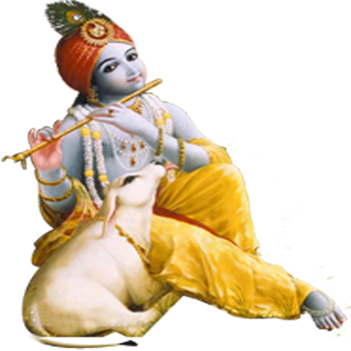 Transparent Krishna Bhagavad Gita Krishna Janmashtami Figurine for Janmashtami
