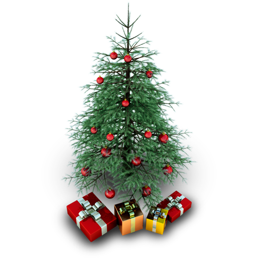 Transparent Christmas Christmas Tree Tree Fir Evergreen for Christmas