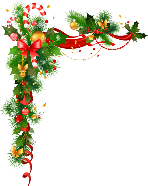 Transparent Christmas Day Santa Claus Christmas Card Flower Christmas Decoration for Christmas