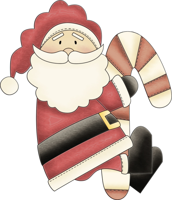Transparent Santa Claus Christmas Christmas Graphics Cartoon for Christmas