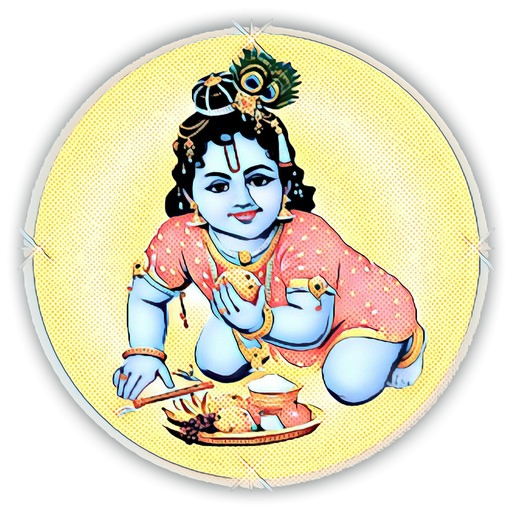 Transparent Krishna Krishna Janmashtami Woman Cartoon Geisha for Janmashtami