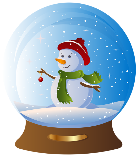 Transparent Snowman Snow Globes Christmas Christmas Ornament for Christmas