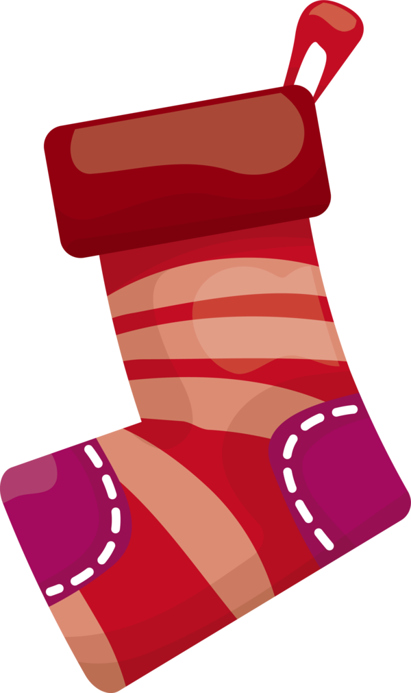 Transparent Christmas Stocking Christmas Sock Shoe Line for Christmas