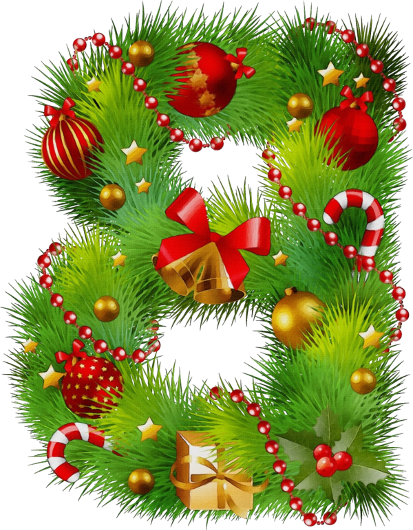 Transparent Christmas Decoration Christmas Tree Christmas Ornament for Christmas